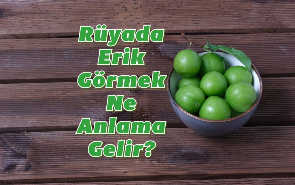 Rüyada Erik Görmek Ne Anlama Gelir?